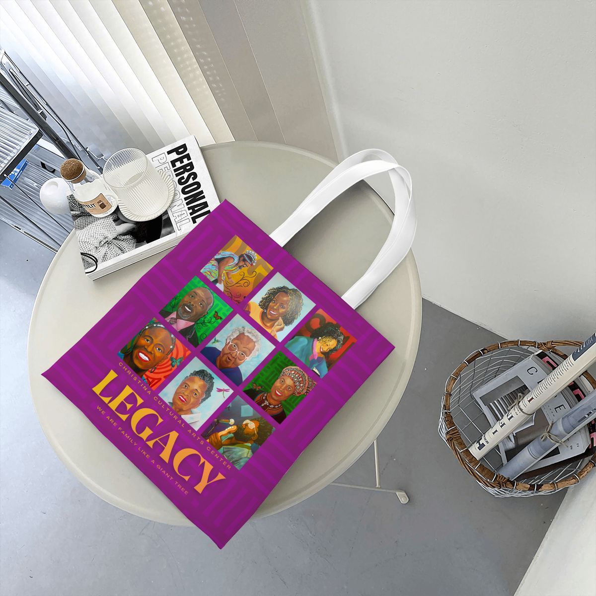 Legacy Mural Canvas Tote Bag 2026