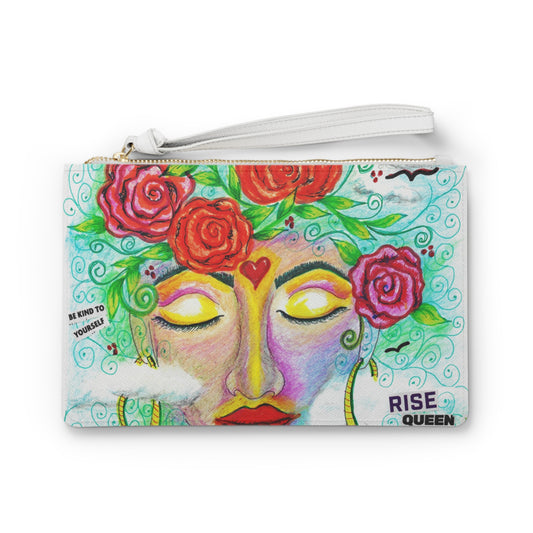 Rise Queen Clutch Bag