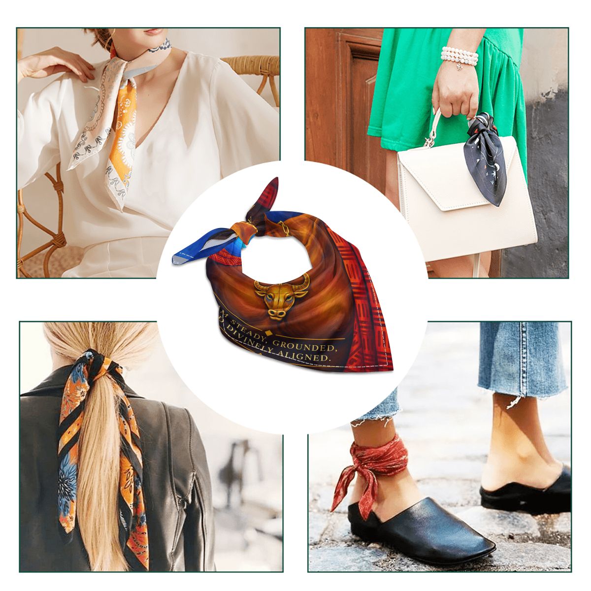 Taurus Silk Scarf