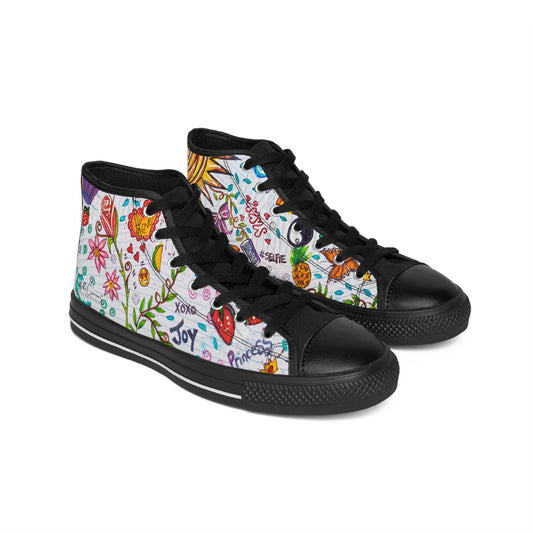 Back-to-School Girls' High-Top Sneakers