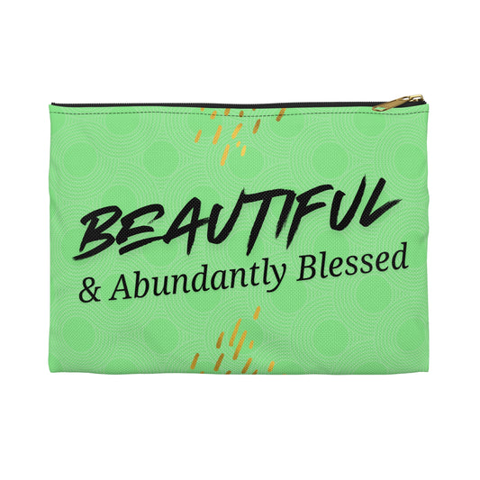 Beautiful & Blessed Accessory Pouch