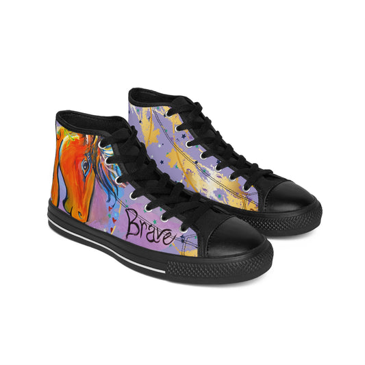 Brave Heart High-Top Sneakers