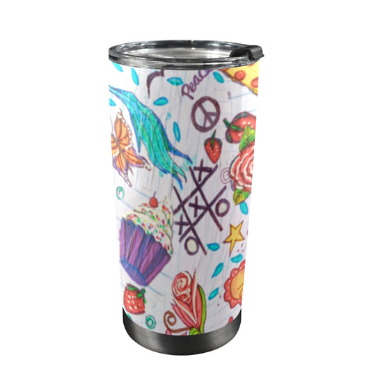 Notebook Doodle Tumbler