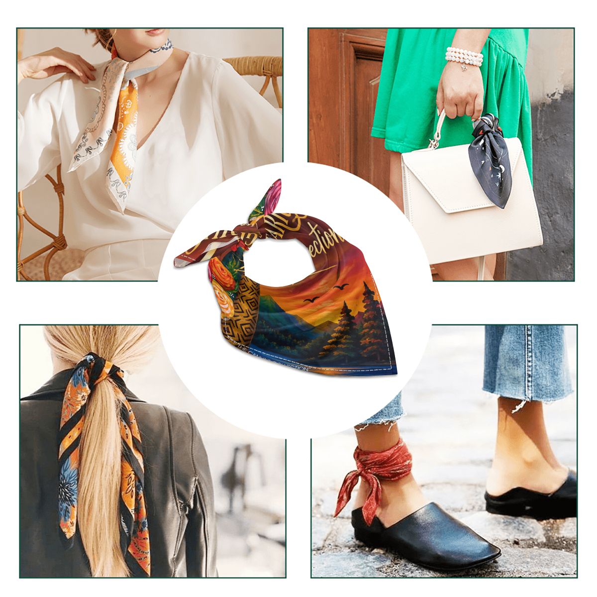 Sagittarius Silk Scarf