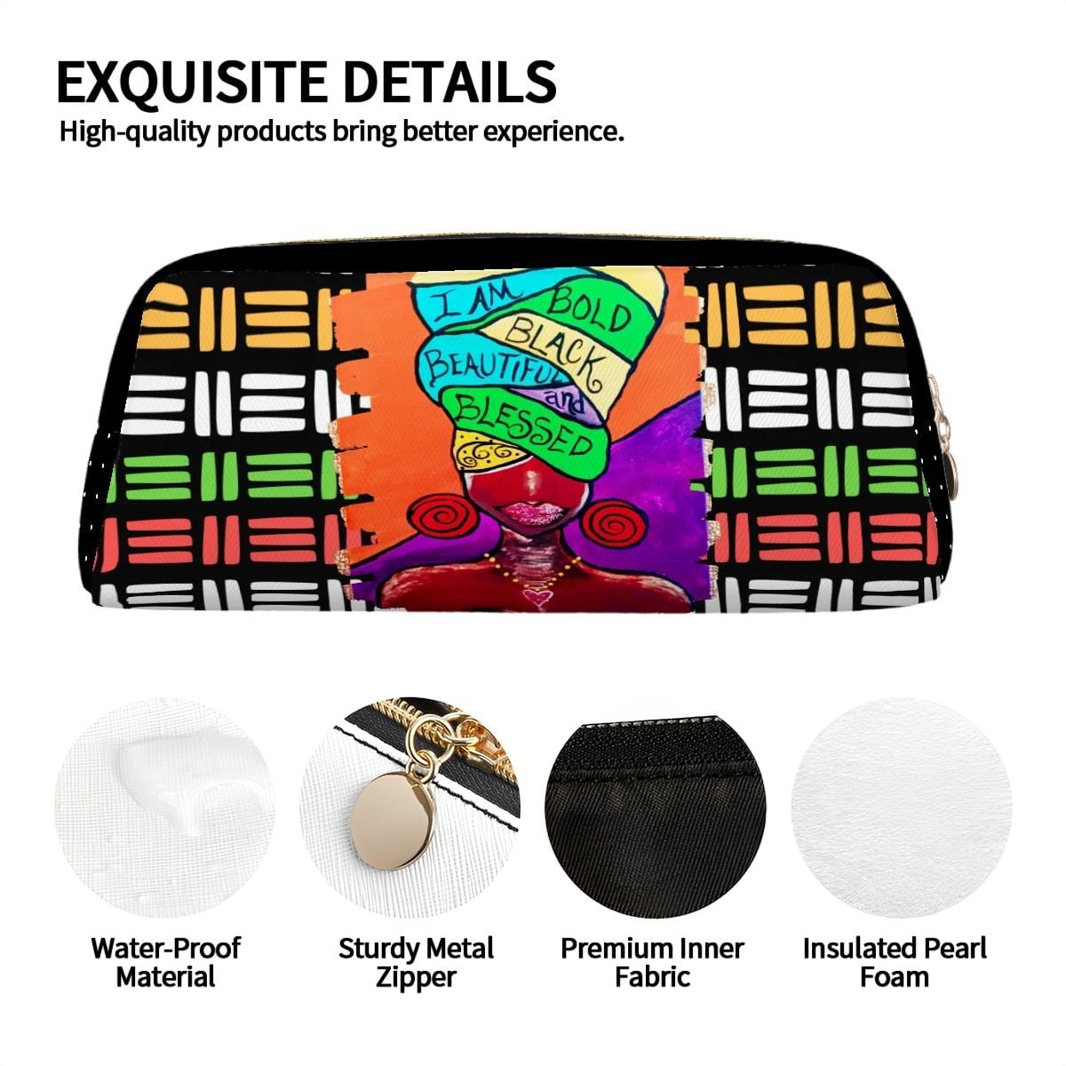 I AM Makeup Bag