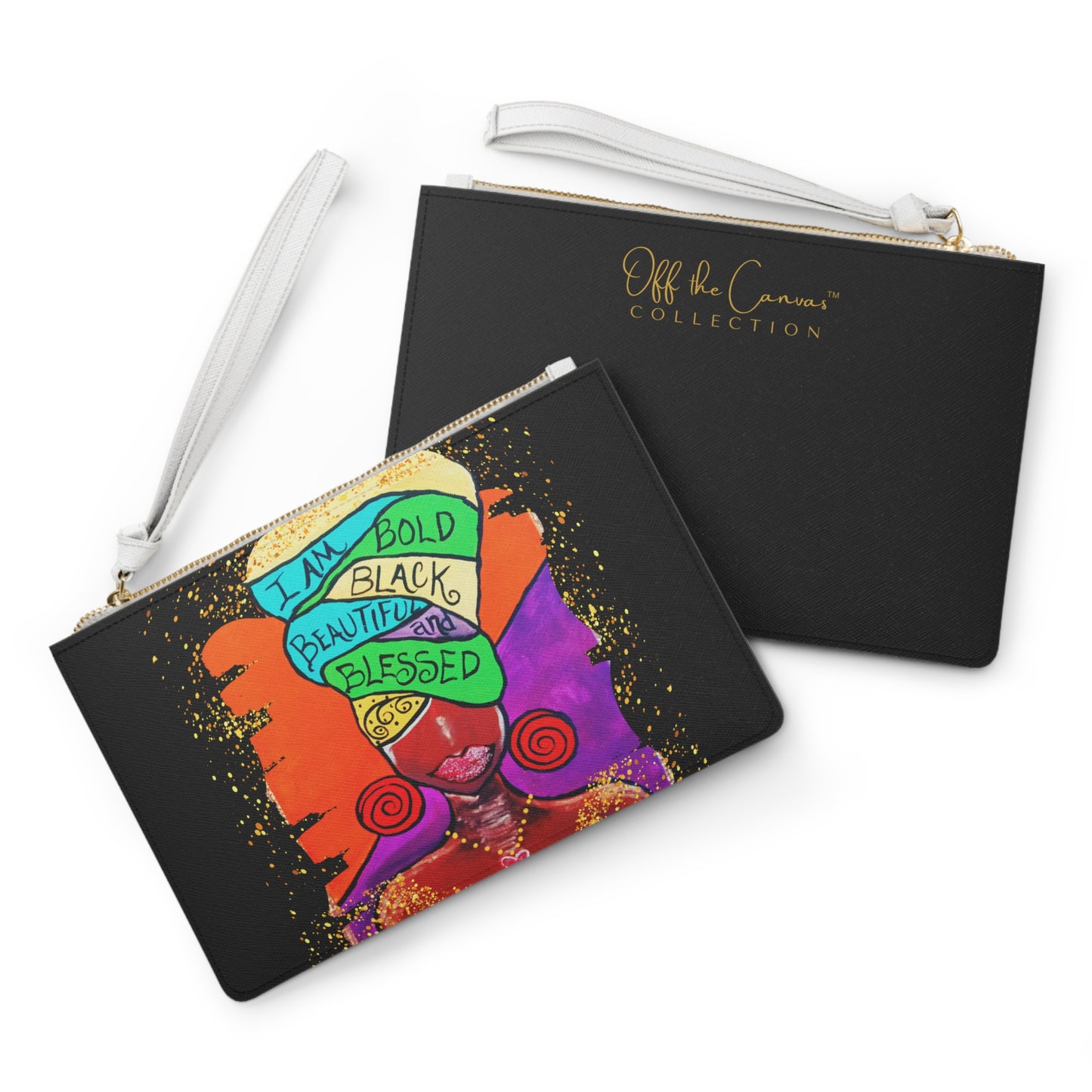 I AM Clutch Bag