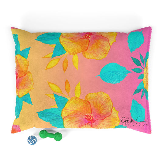 Hibiscus Pet Bed
