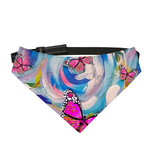 Blue Rose Pet Bandana