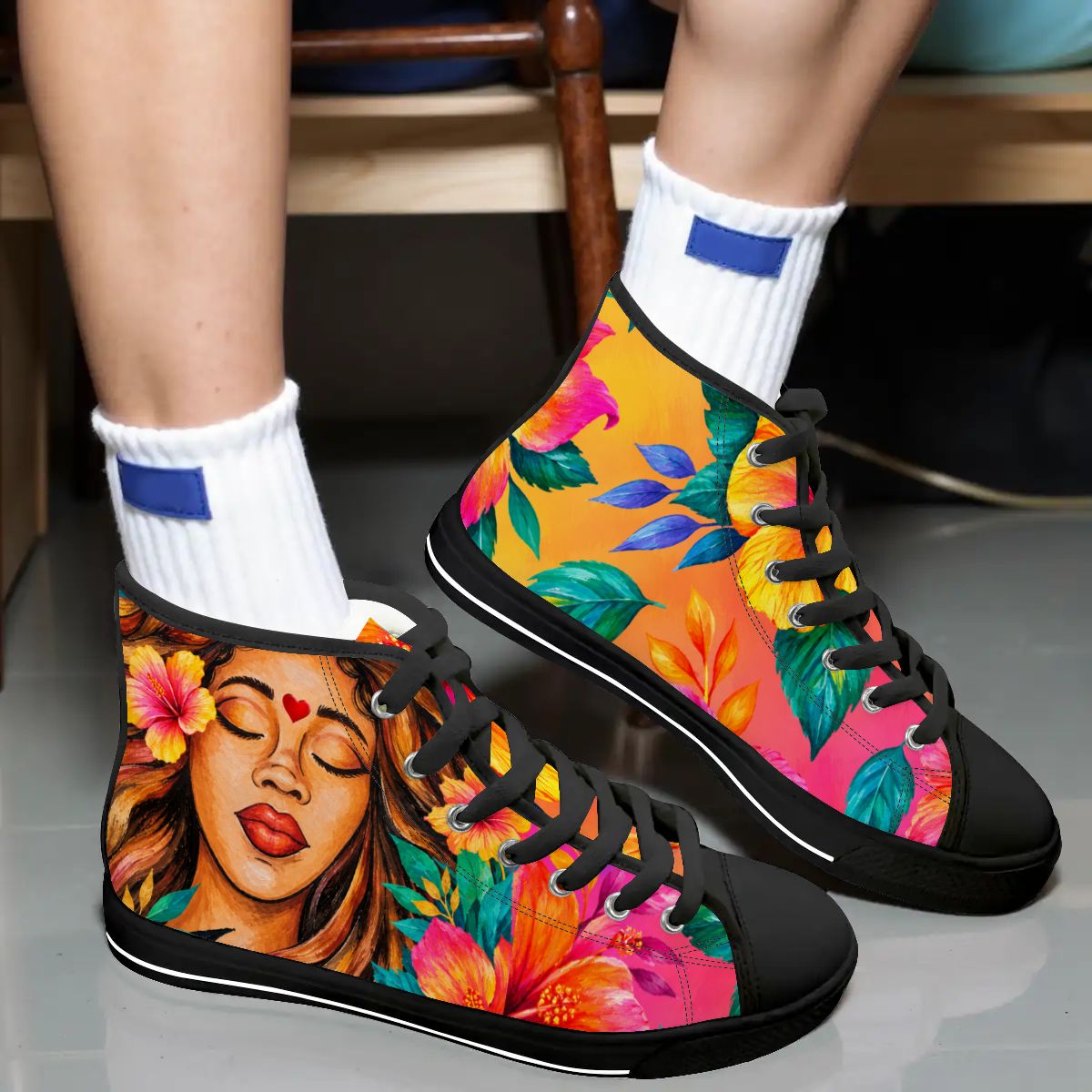 Destiny Women's High Top Sneakers