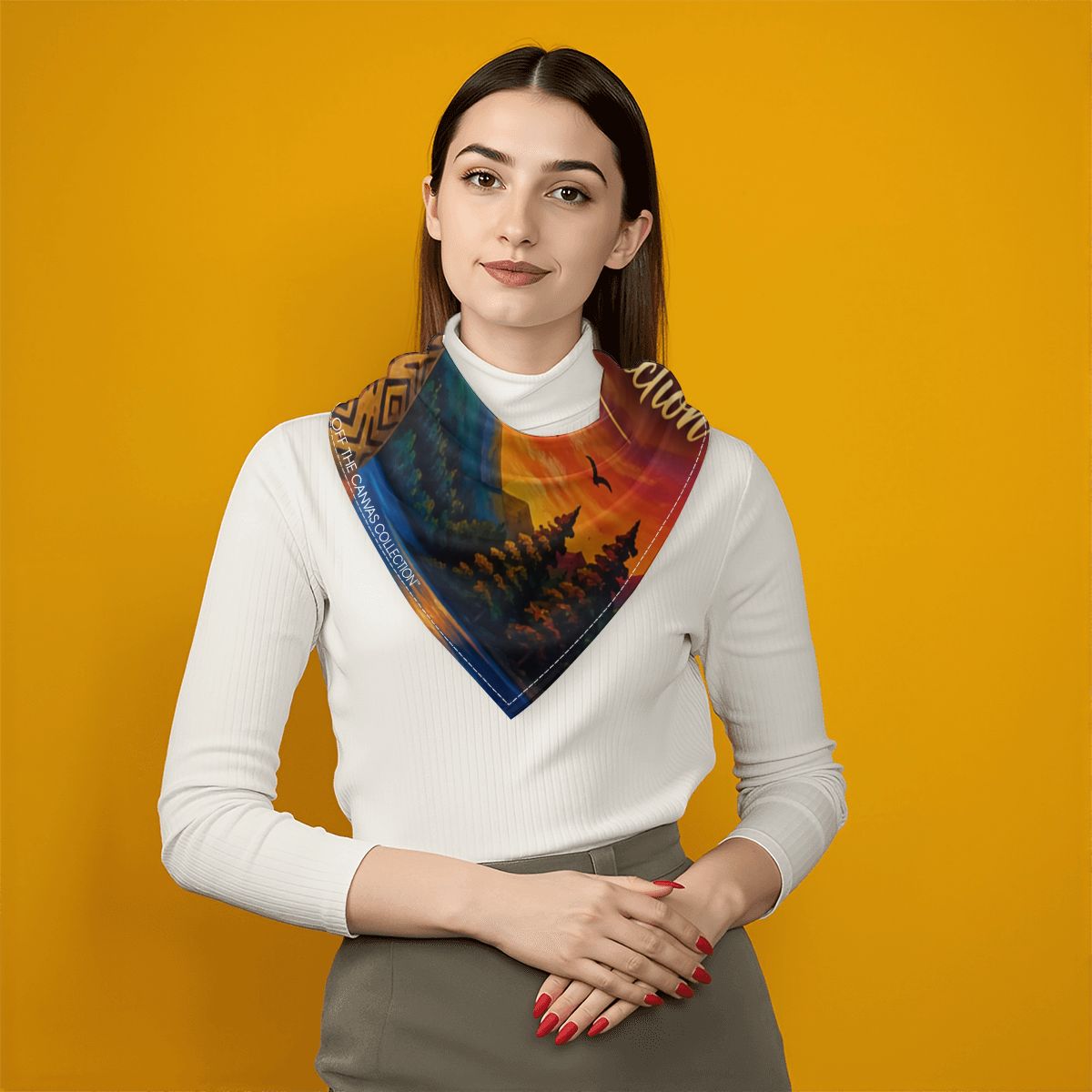Sagittarius Silk Scarf