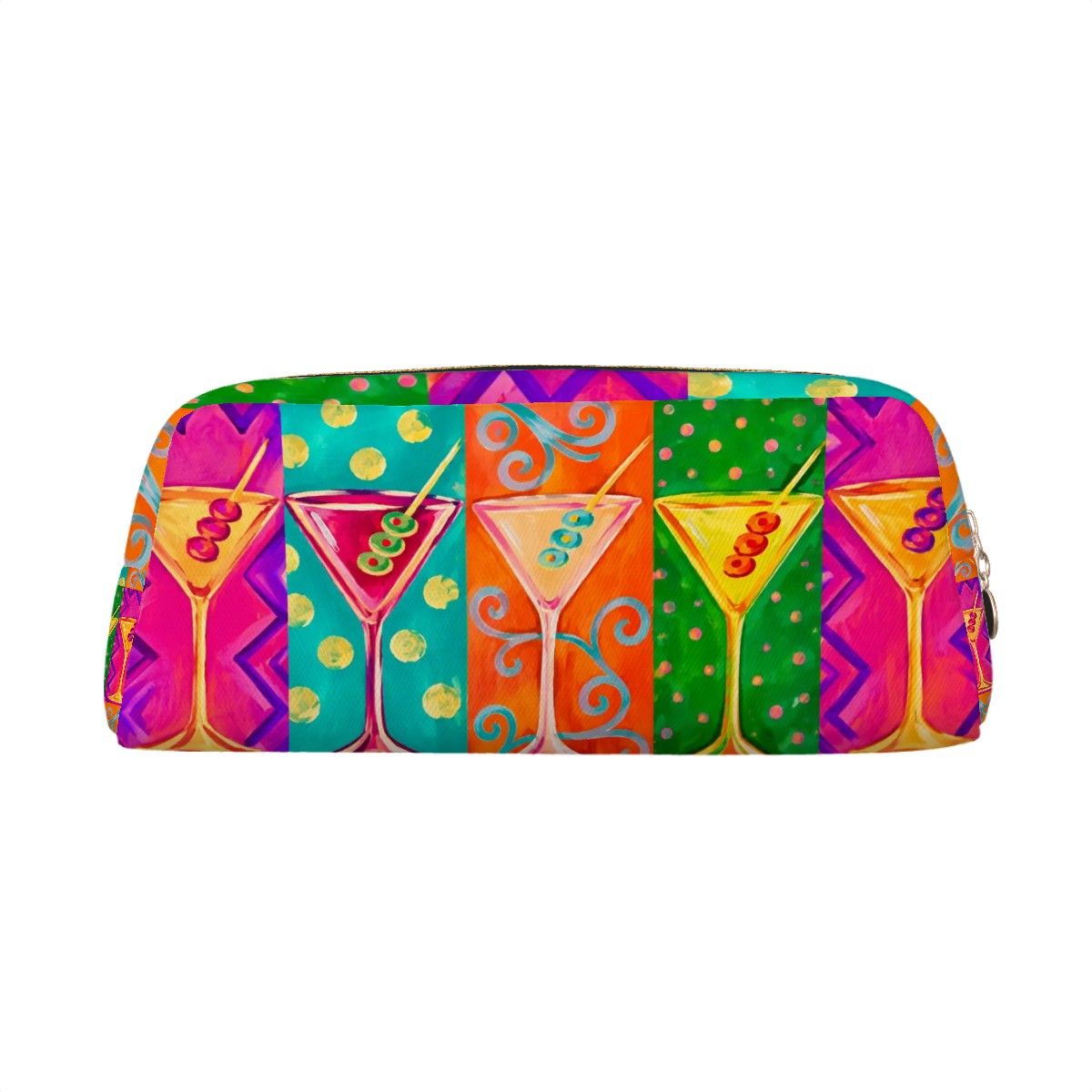 Martini Martini Leather Make up Bag