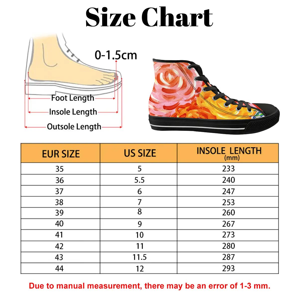 Blossom Women's High-Top Sneakers