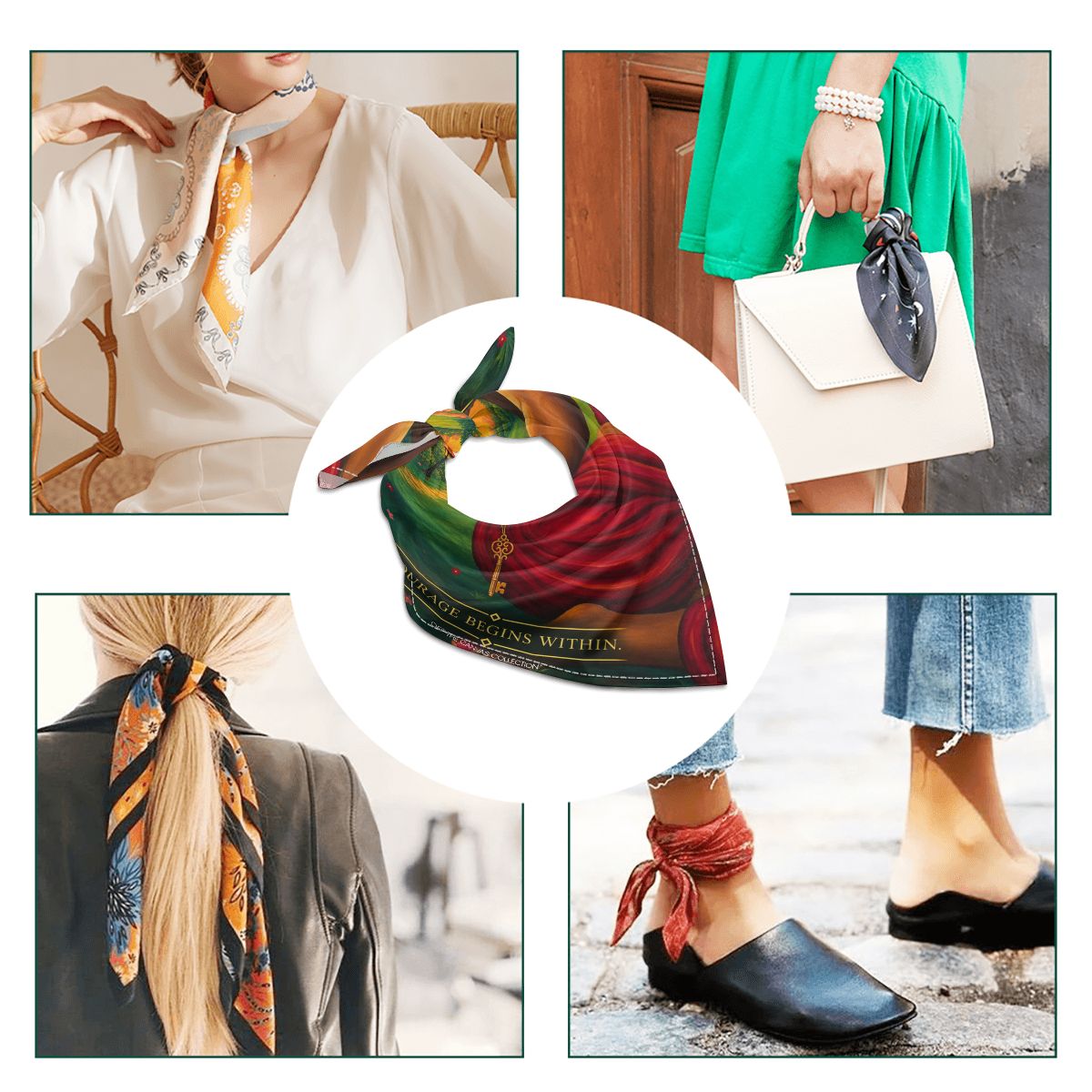 Aries Silk Scarf