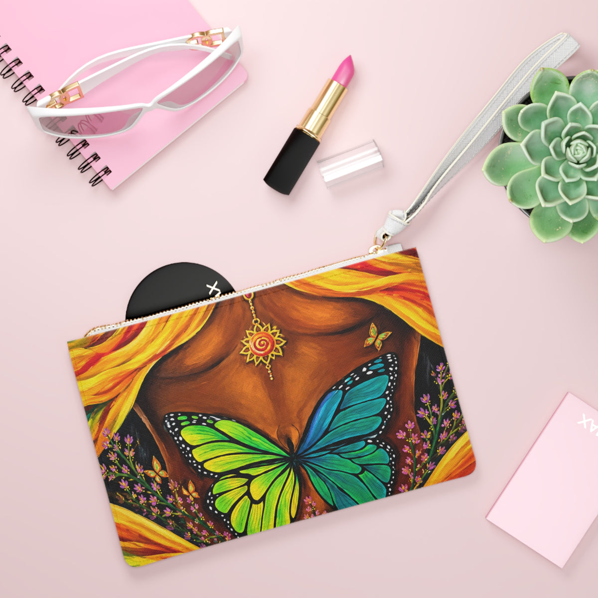 Every Part of Me (Gemini) Clutch Bag