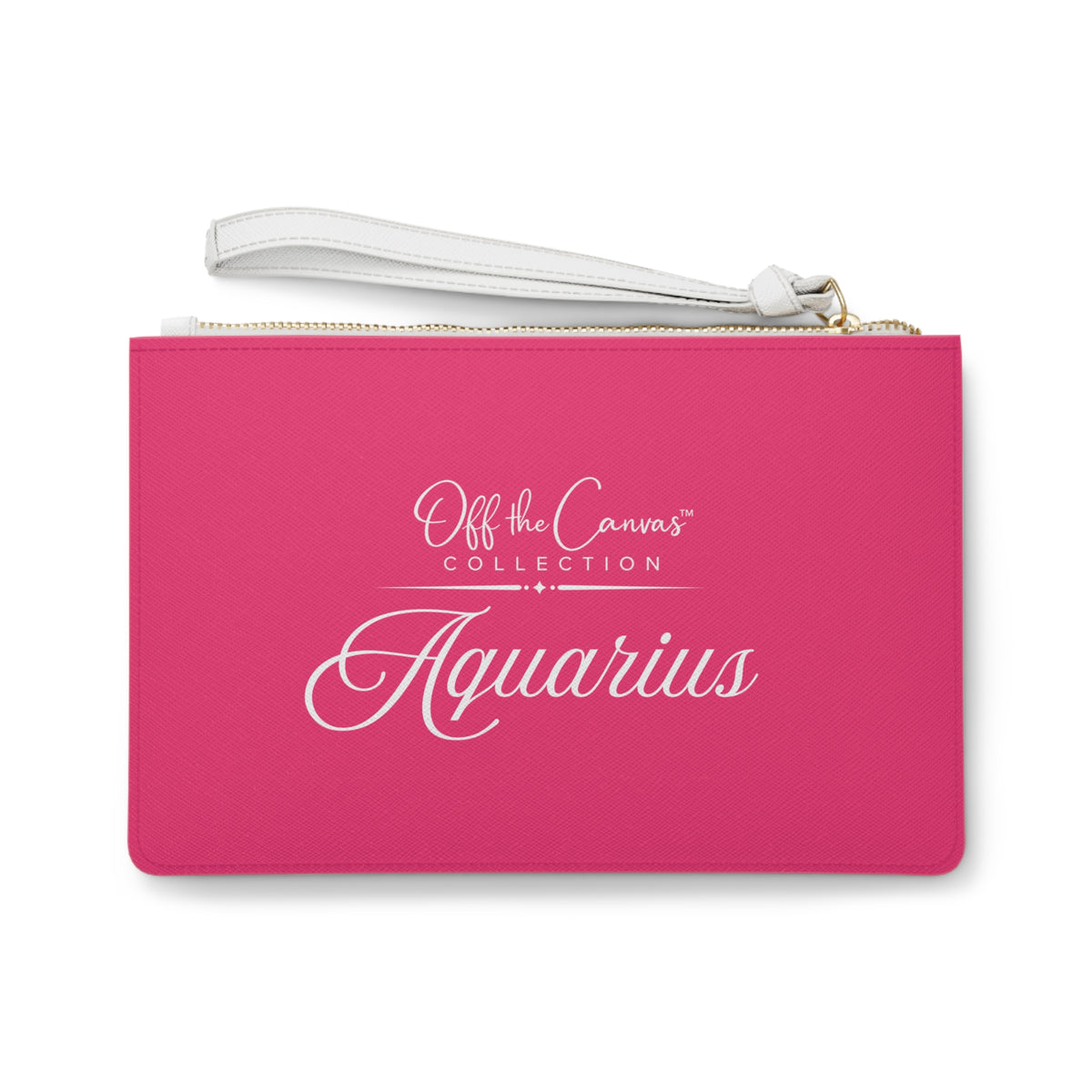 My Steps Are Ordered (Aquarius) Clutch Bag