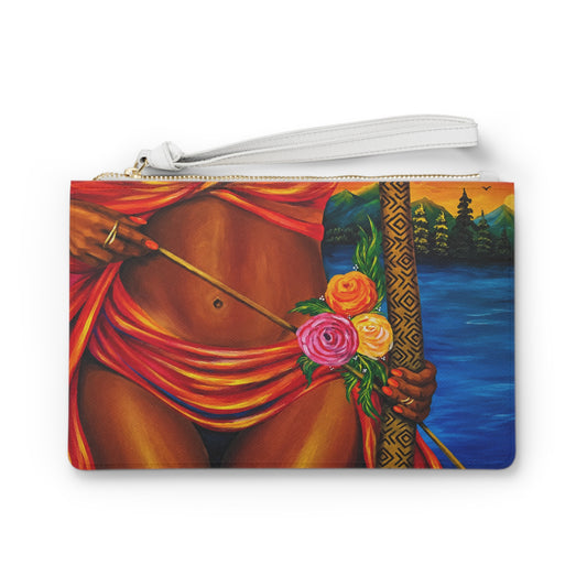 Divine Direction (Sagittarius) Clutch Bag