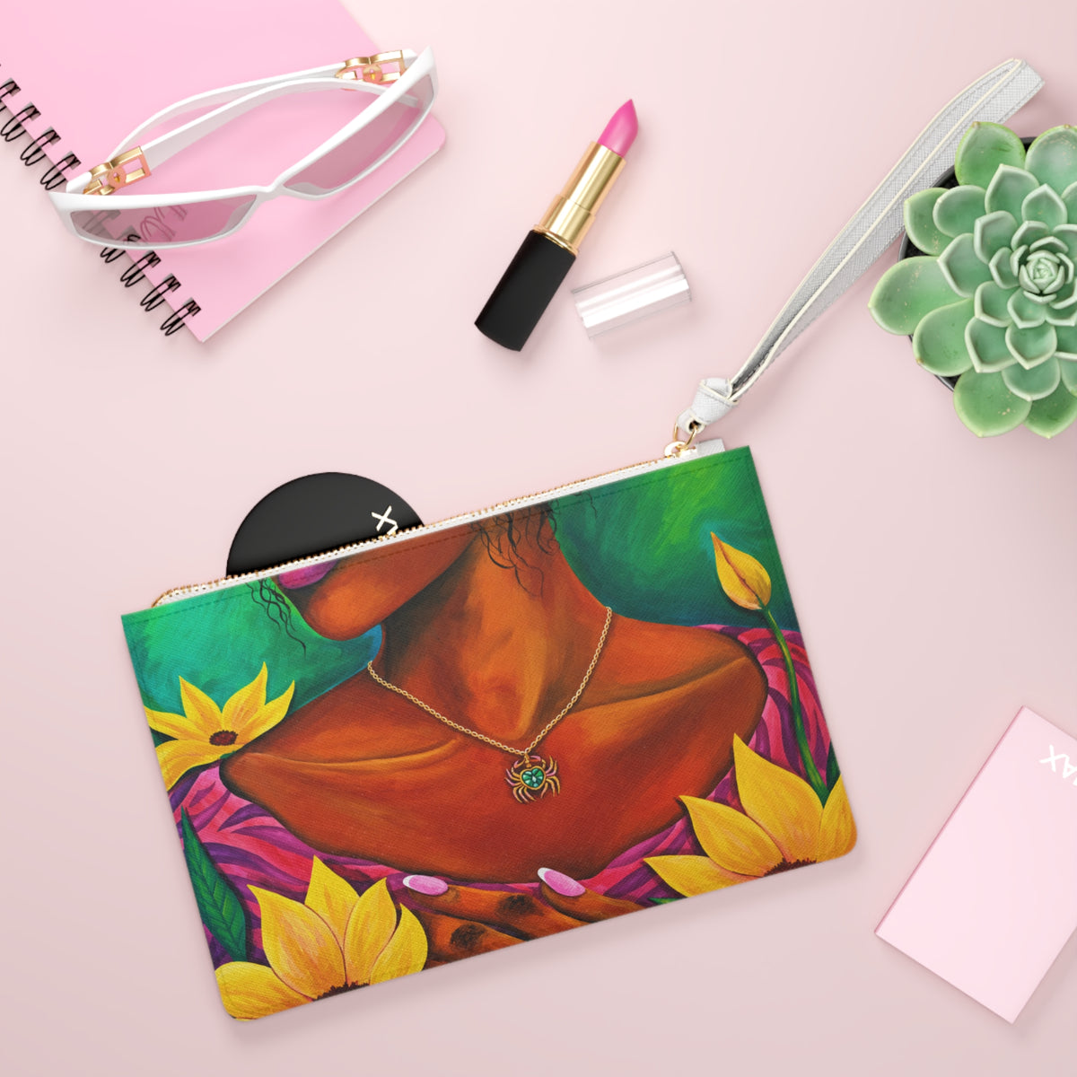 Protected (Cancer) Clutch Bag