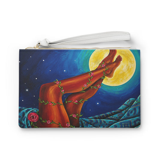 Dreams in Bloom (Capricorn) Clutch Bag