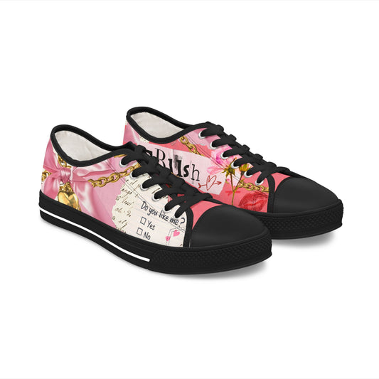 Crush-XOXO Women's Blk Low Top Sneakers