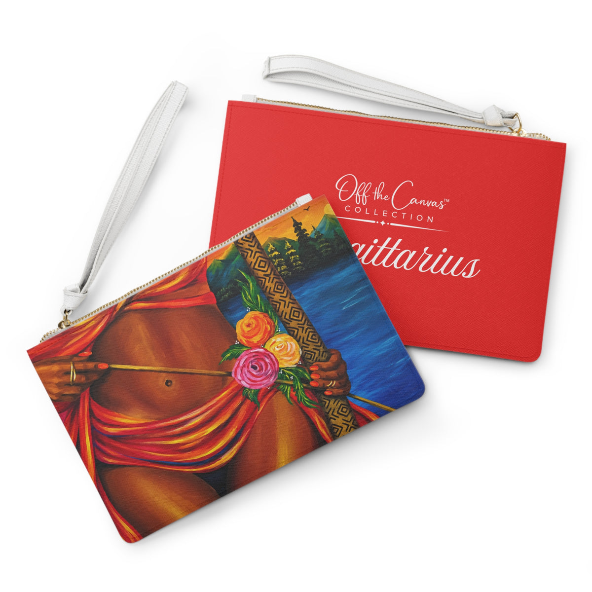 Divine Direction (Sagittarius) Clutch Bag