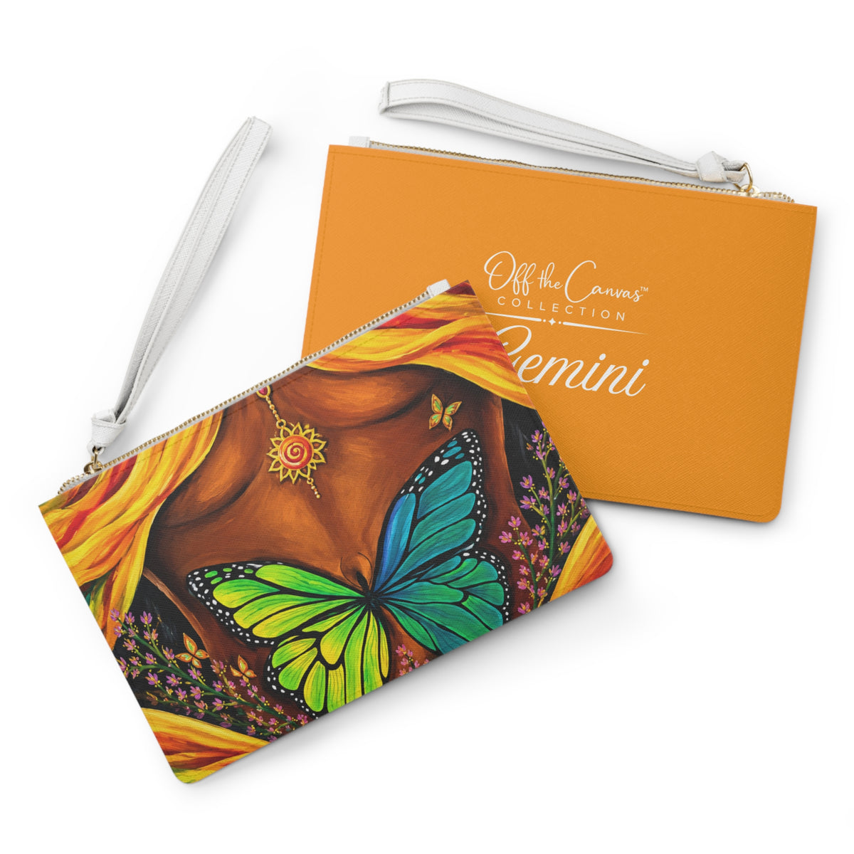 Every Part of Me (Gemini) Clutch Bag