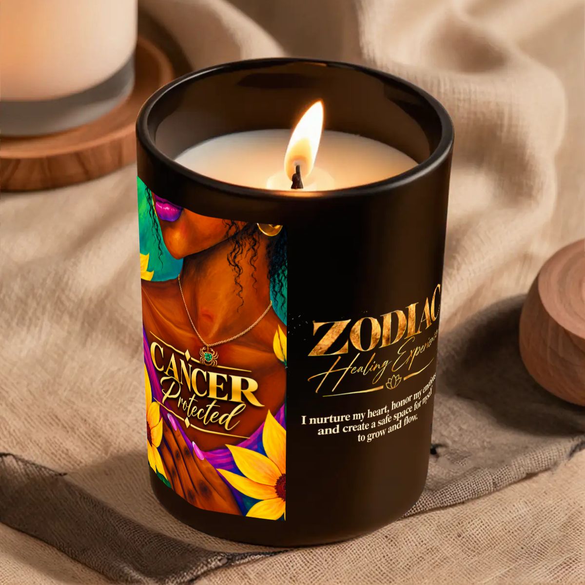 Cancer Zodiac Scented Candle (6oz)