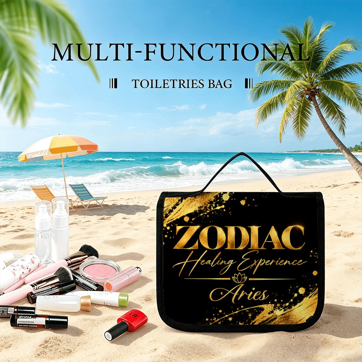 Aries Healing Toiletry Bag