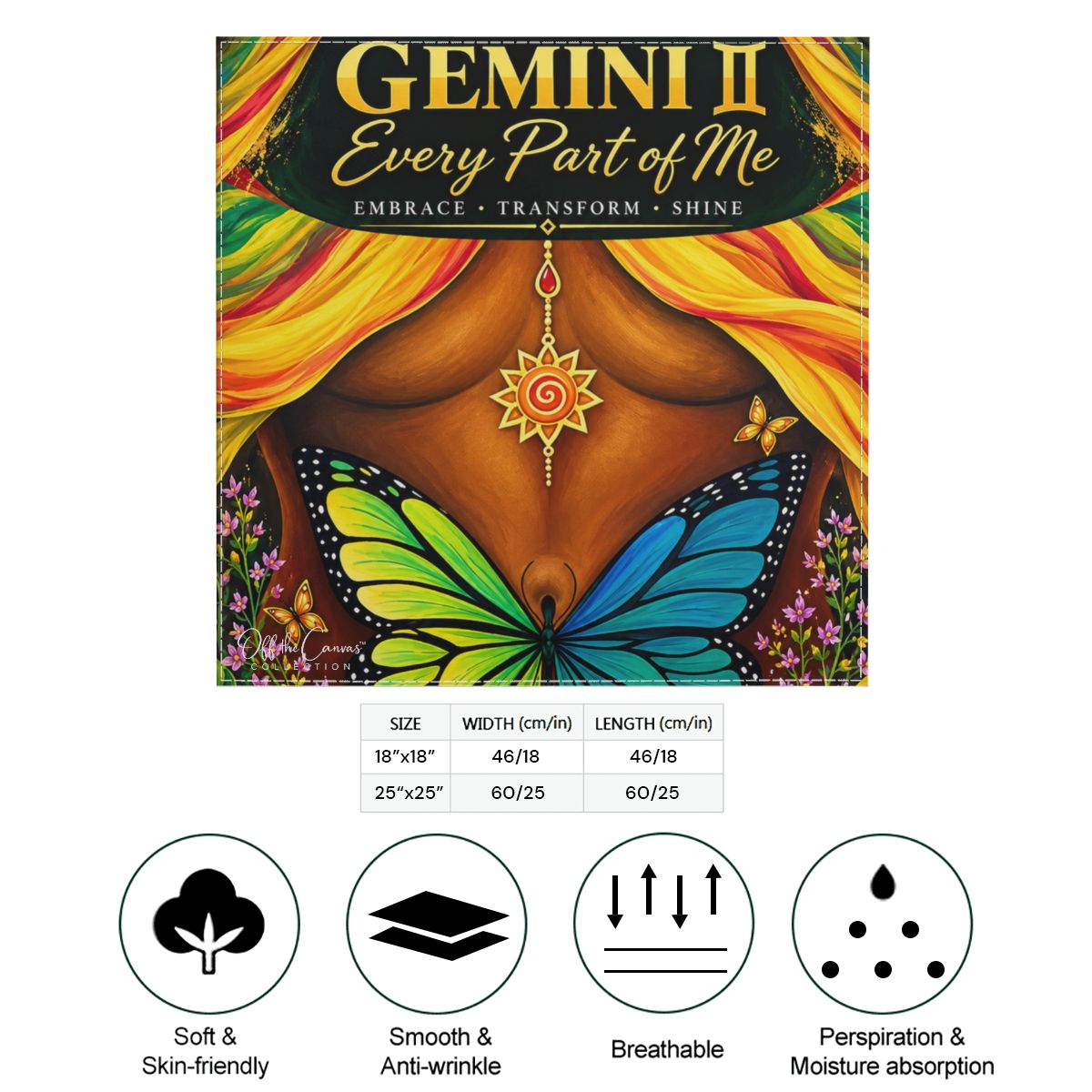 Gemini Silk Scarf