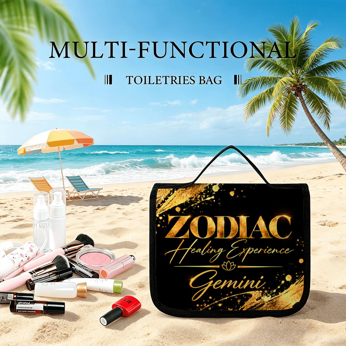 Gemini Healing Toiletry Bag