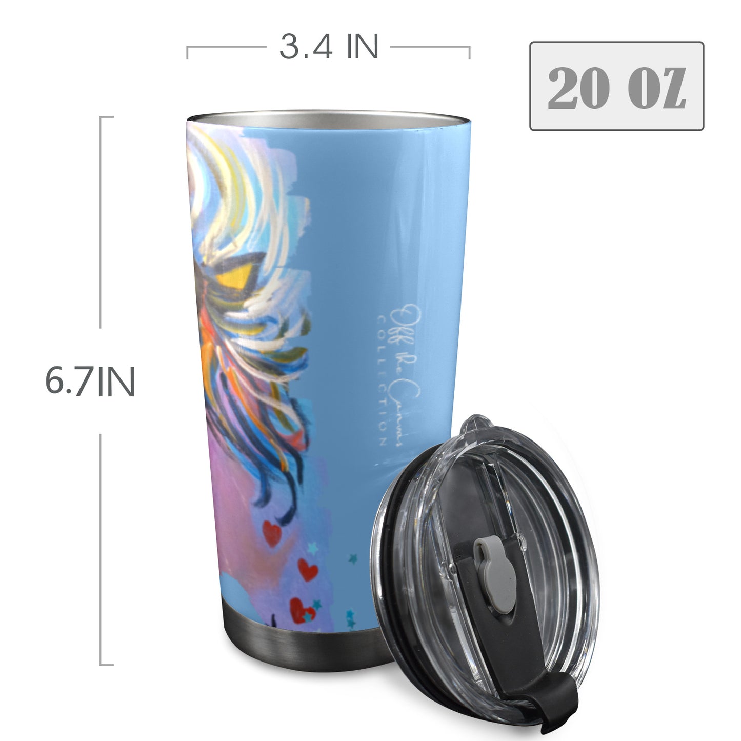 Brave Heart Tumbler