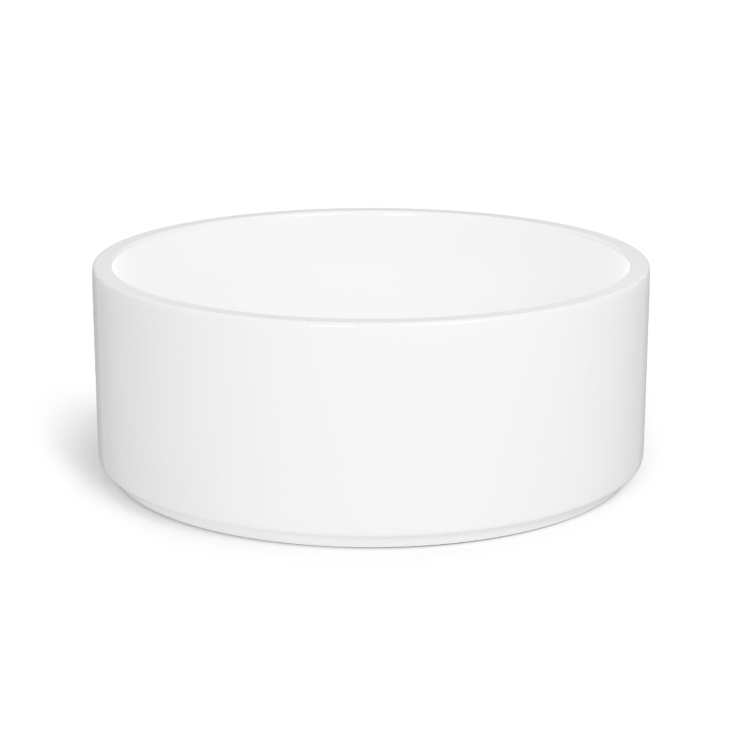 Crimson Rose Ceramic Pet Bowl