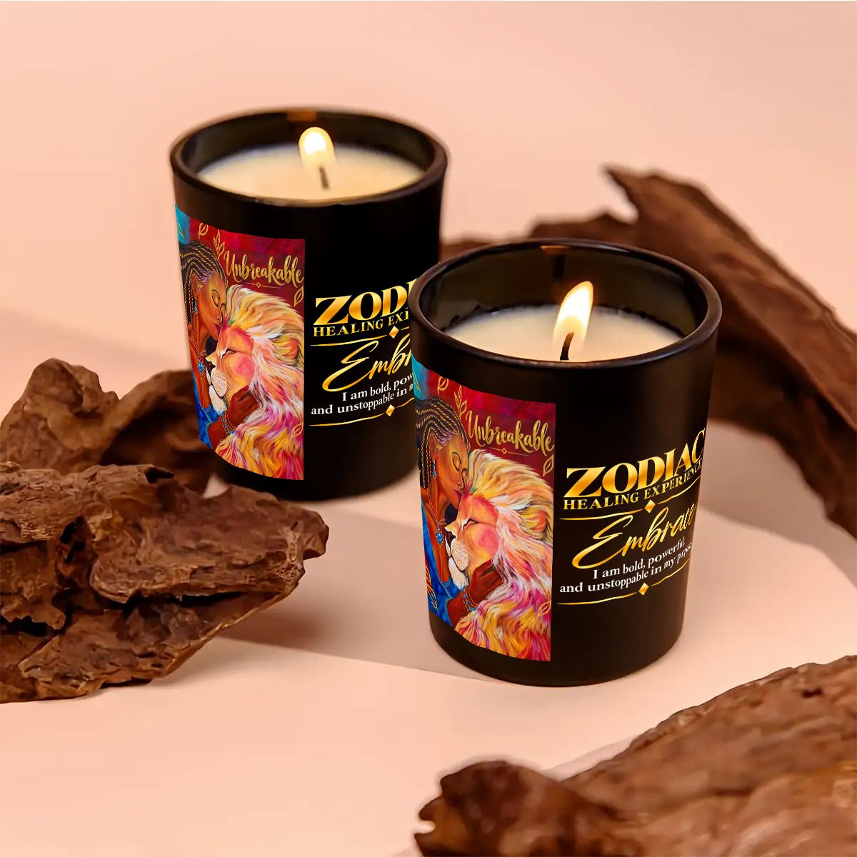 Leo Zodiac Scented Candle (6oz)