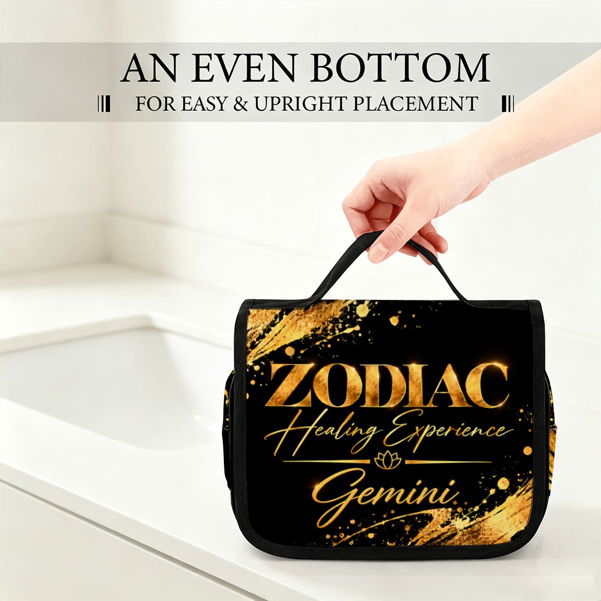 Gemini Healing Toiletry Bag