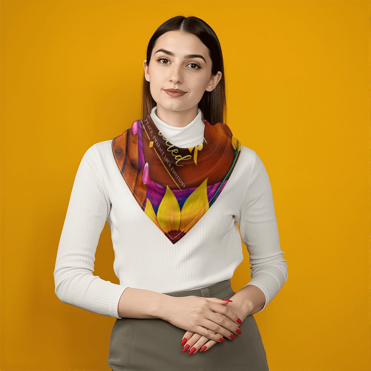 Cancer Silk Scarf