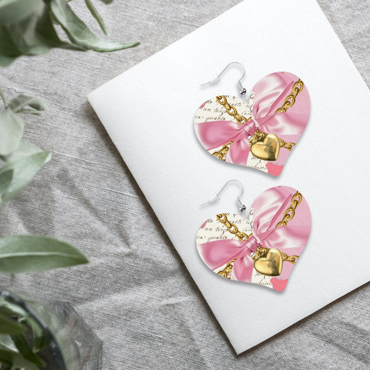 Crush-XOXO Leather Earrings