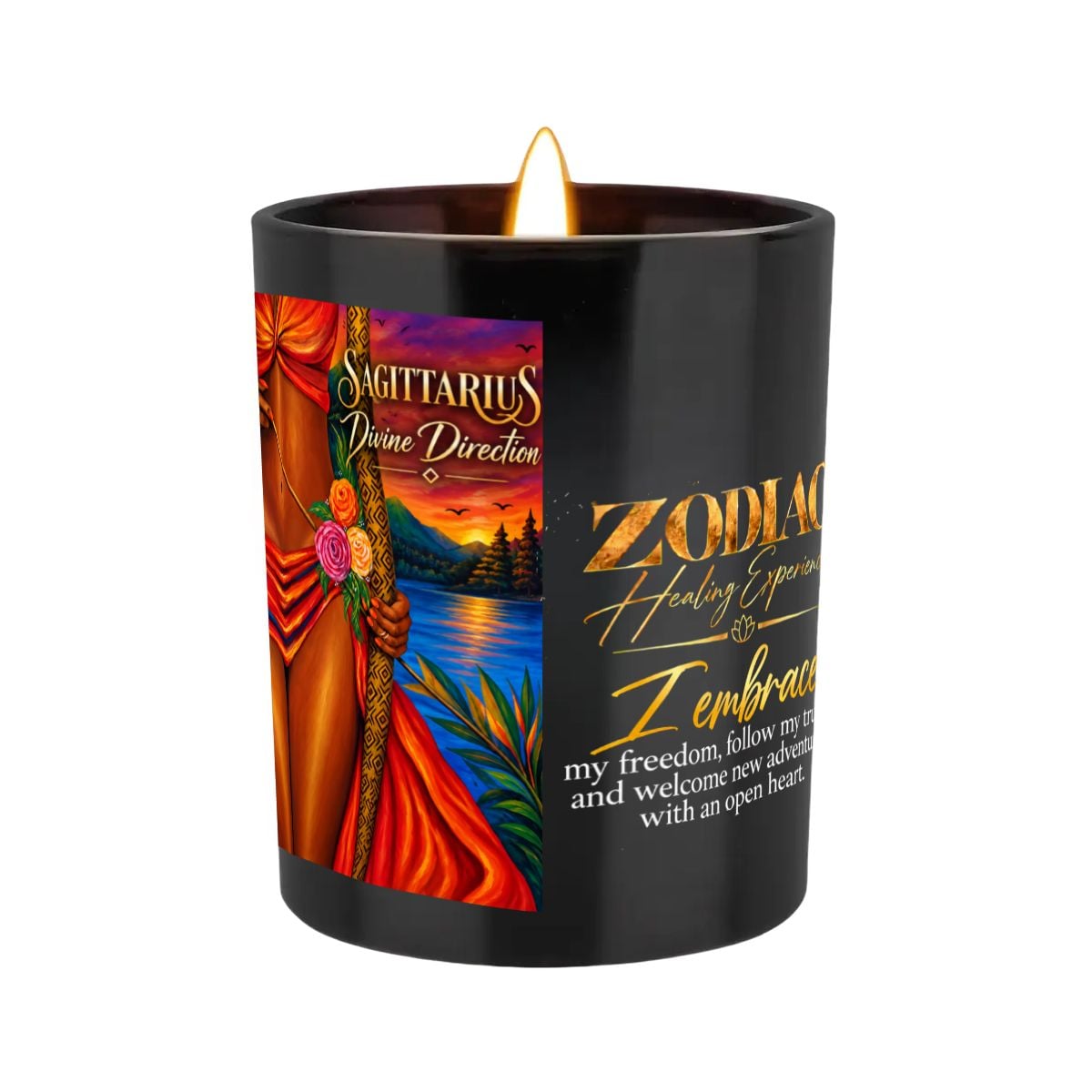 Sagittarius Zodiac Scented Candle (6oz)