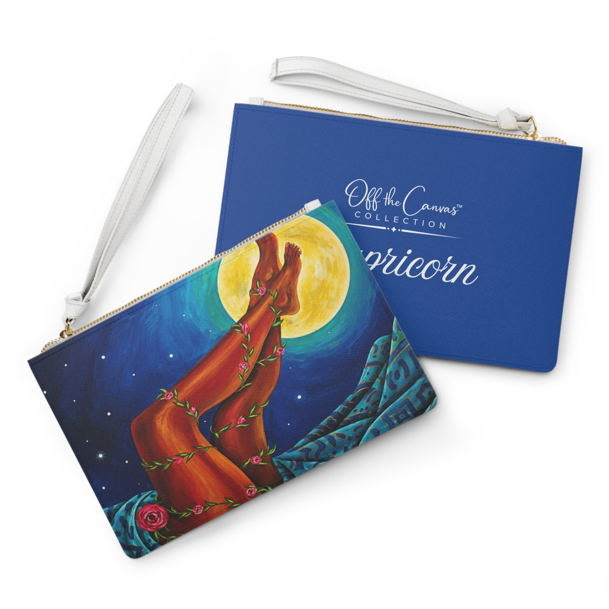 Dreams in Bloom (Capricorn) Clutch Bag