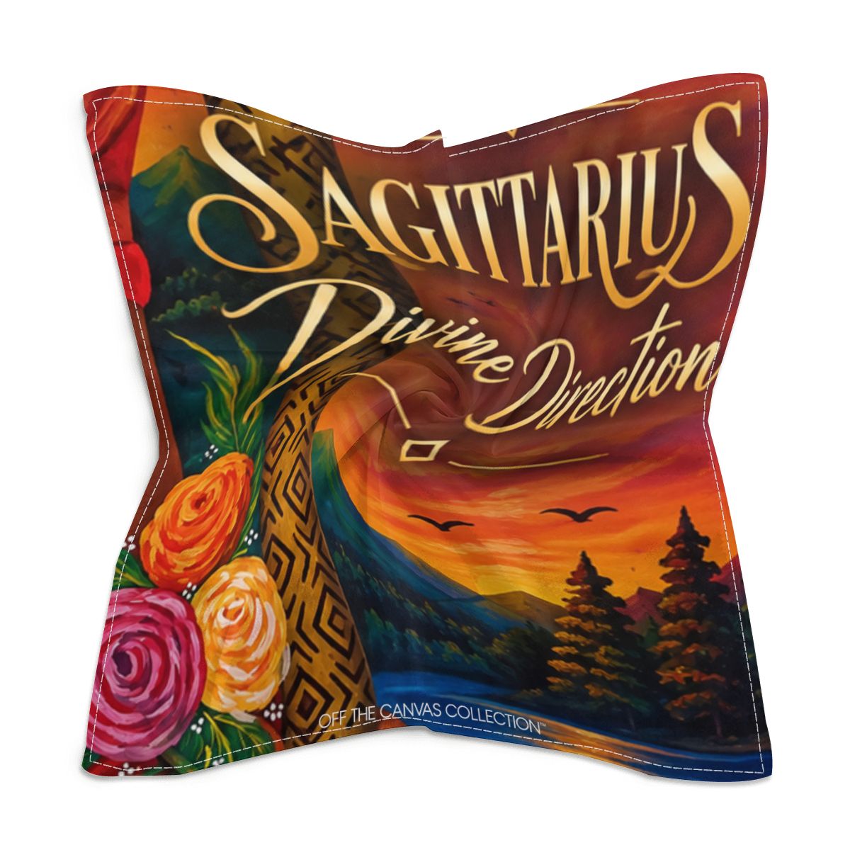 Sagittarius Silk Scarf