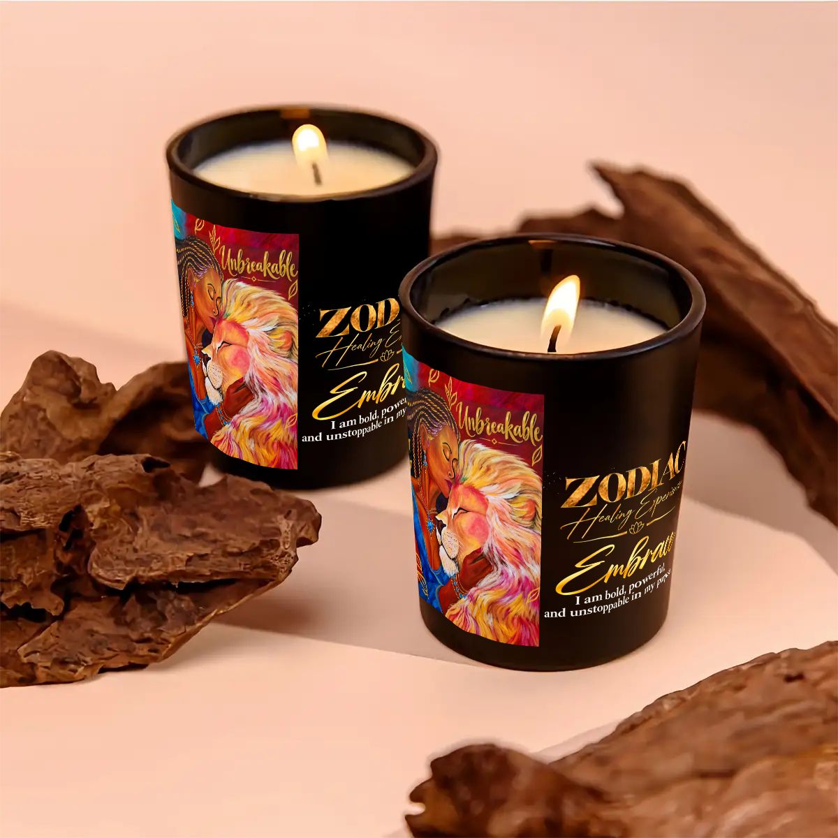 Leo Zodiac Scented Candle (6oz)
