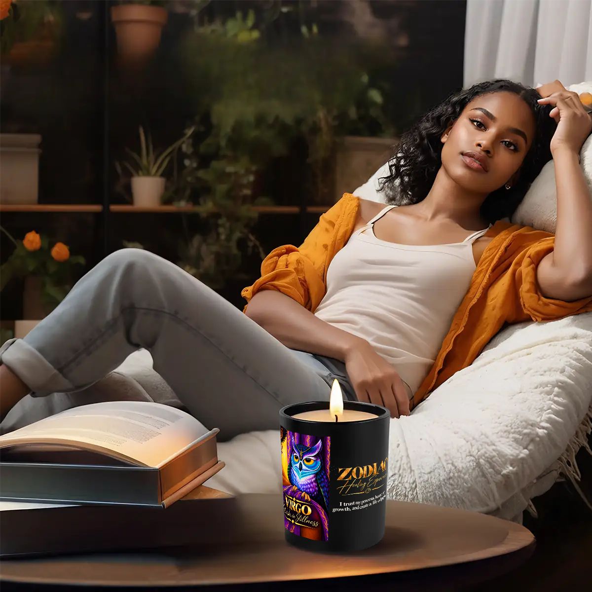 Virgo Zodiac Scented Candle (6oz)