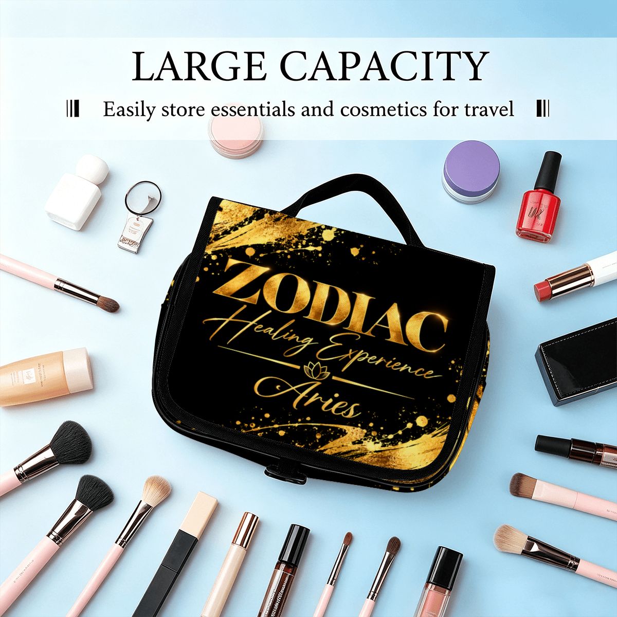 Aries Healing Toiletry Bag
