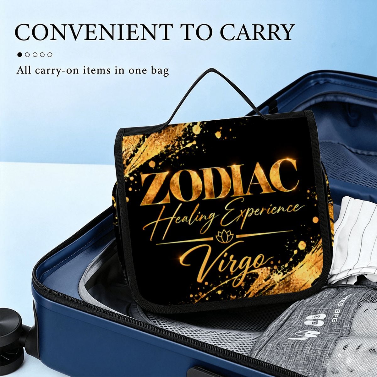 Virgo Healing Toiletry Bag