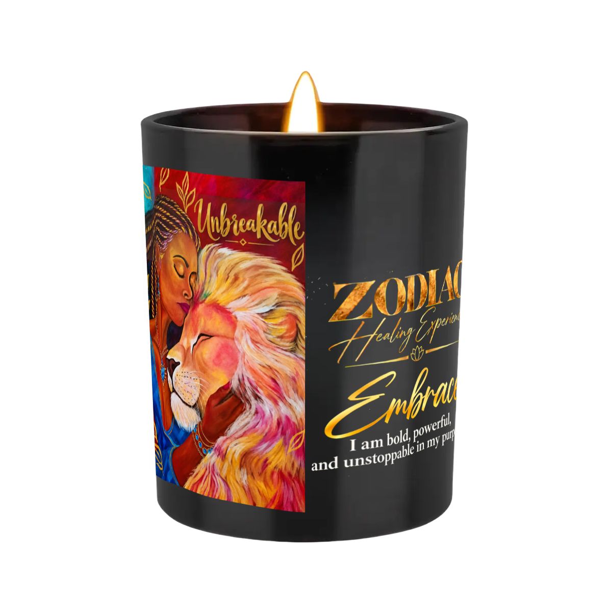 Leo Zodiac Scented Candle (6oz)