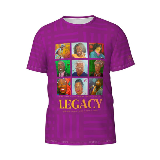Legacy Wall Men's Short Sleeve TShirt w/ Print