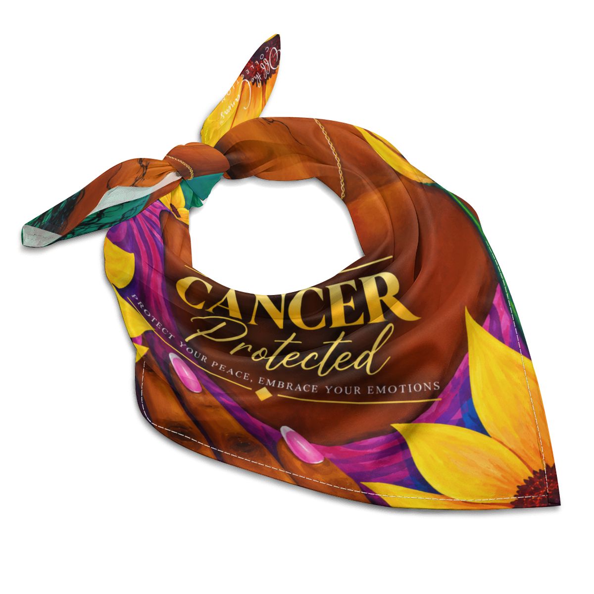 Cancer Silk Scarf