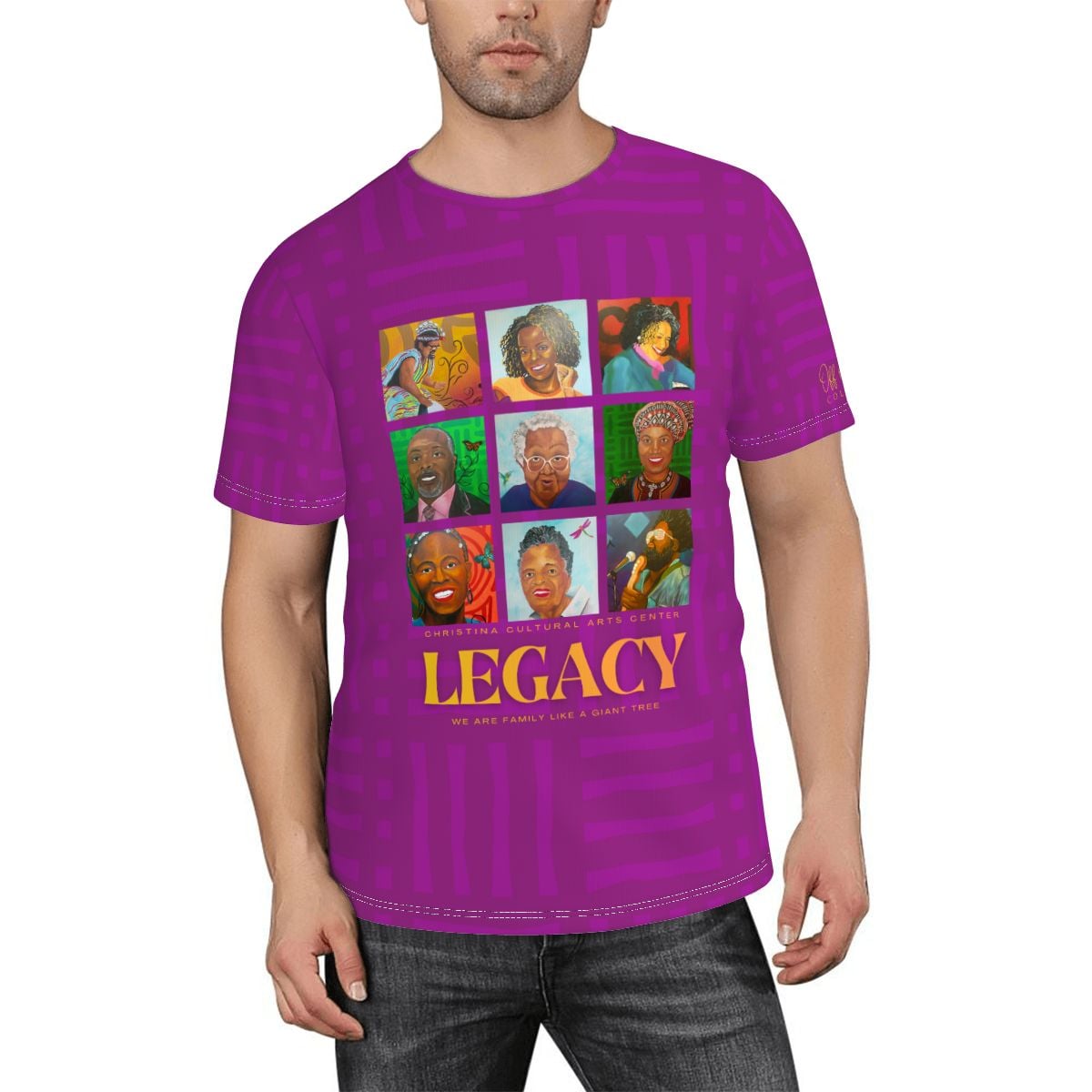 Legacy Wall Men's Short Sleeve TShirt w/ Print