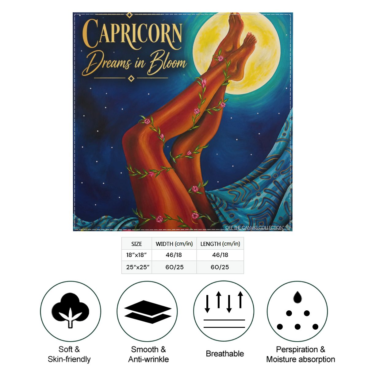 Capricorn Silk Scarf