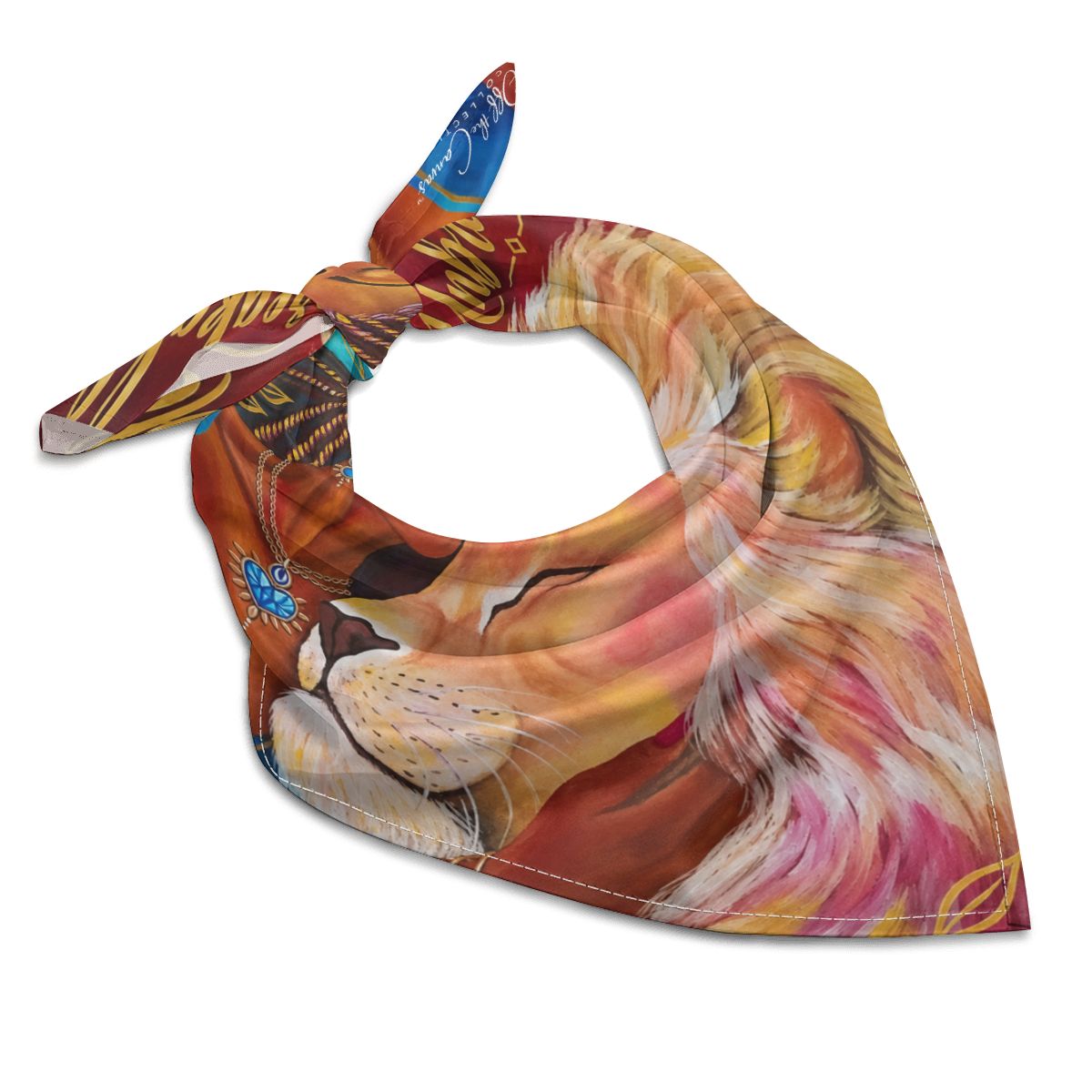 Leo Silk Scarf
