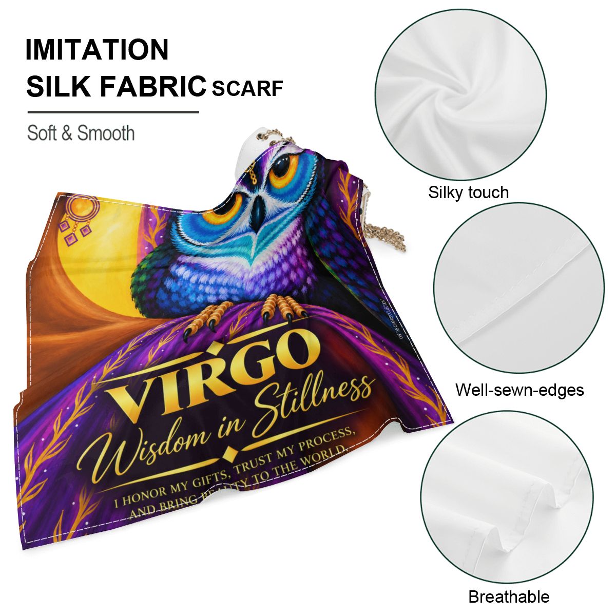 Virgo Silk Scarf