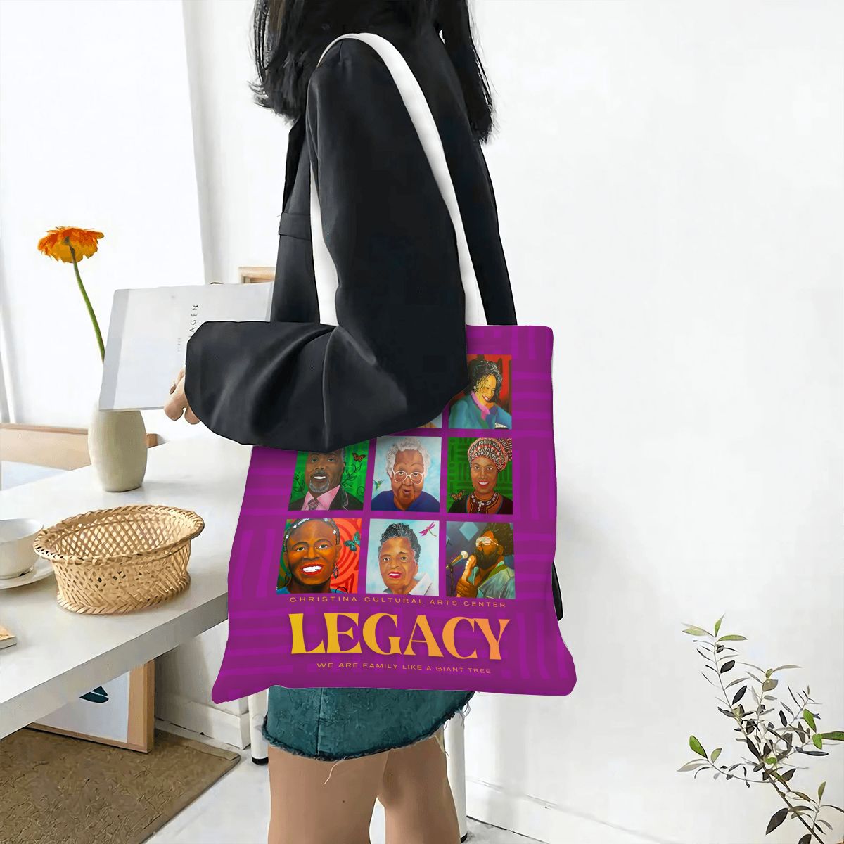 Legacy Mural Canvas Tote Bag 2026